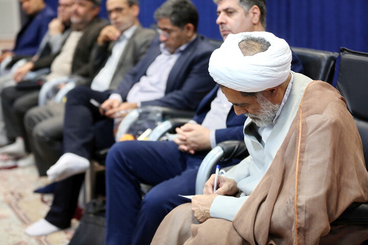 تصاویر/ سومین اجلاسیه مراکز مشاوره سماح با حضور آیت الله اعرافی