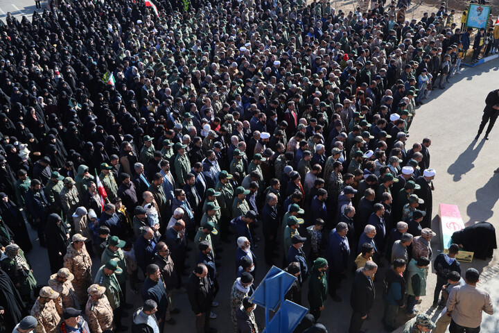 تصاویر / تشییع و تدفین پیکر مطهر شهید گمنام در مرکز آموزش سیدالشهداء(ع)