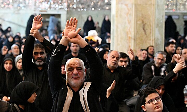 تصاویر/ مراسم سوگواری وفات حضرت ام البنین(س) در حرم حضرت عبدالعظیم(ع)