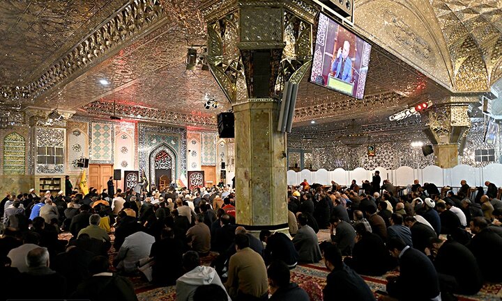 تصاویر/ مراسم سوگواری وفات حضرت ام البنین(س) در حرم حضرت عبدالعظیم(ع)