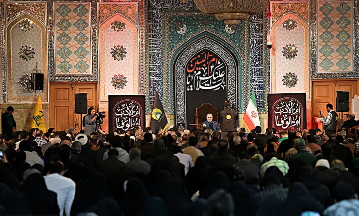 تصاویر/ مراسم سوگواری وفات حضرت ام البنین(س) در حرم حضرت عبدالعظیم(ع)