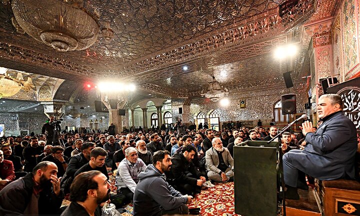 تصاویر/ مراسم سوگواری وفات حضرت ام البنین(س) در حرم حضرت عبدالعظیم(ع)