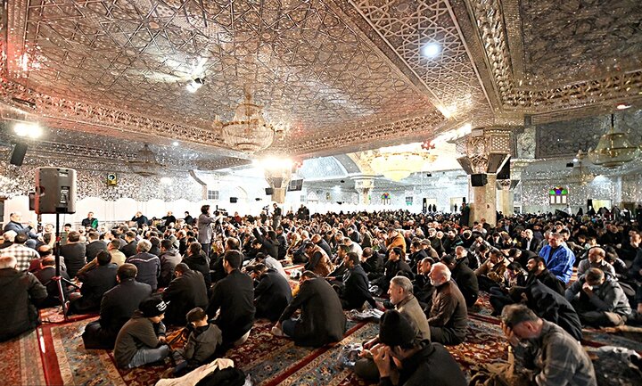 تصاویر/ مراسم سوگواری وفات حضرت ام البنین(س) در حرم حضرت عبدالعظیم(ع)