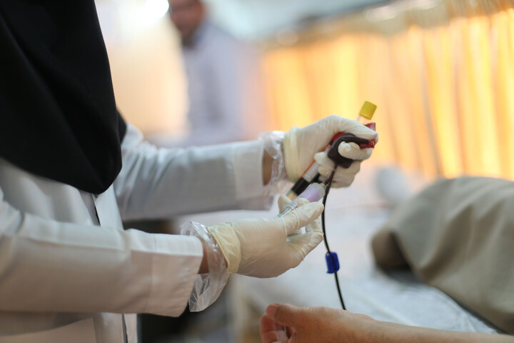 تصاویر|  پويش اهداي خون در حوزه علمیه بیرجند