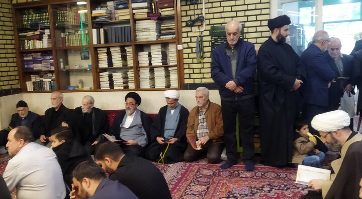 تصاویر/ مراسم اربعین ارتحال حجت الاسلام مقدم قوچانی، شاگرد امام خمینی(ره)