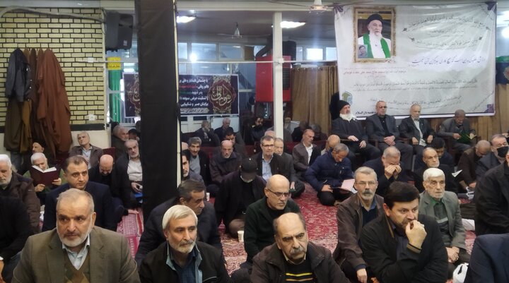 تصاویر/ مراسم اربعین ارتحال حجت الاسلام مقدم قوچانی، شاگرد امام خمینی(ره)