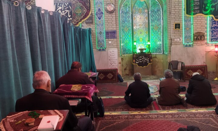 تصاویر/ مراسم سوگواری وفات حضرت ام البنین(س) در مسجد وفا