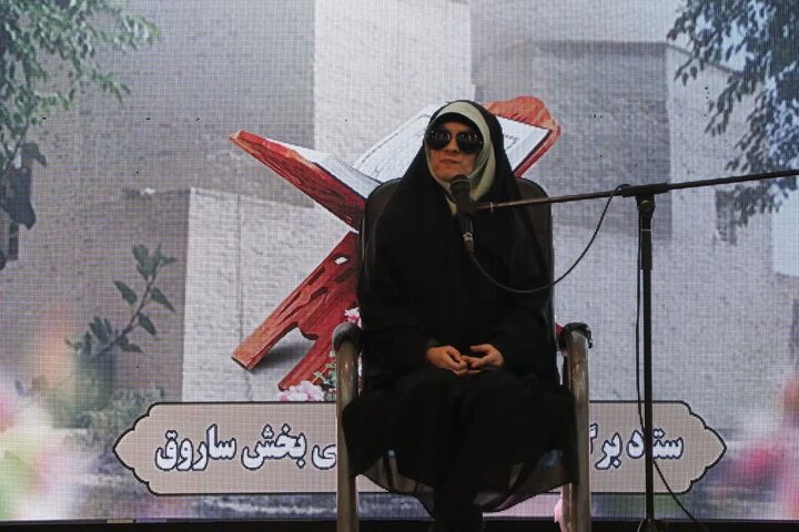 تصاویر/شبی با قرآن در پناه حضرت ام البنین (س)در ساروق