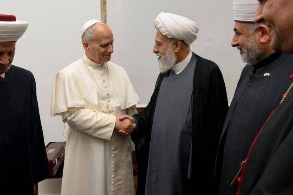 Incontro tra Sheikh Al-Khatib e Papa Leone XIV