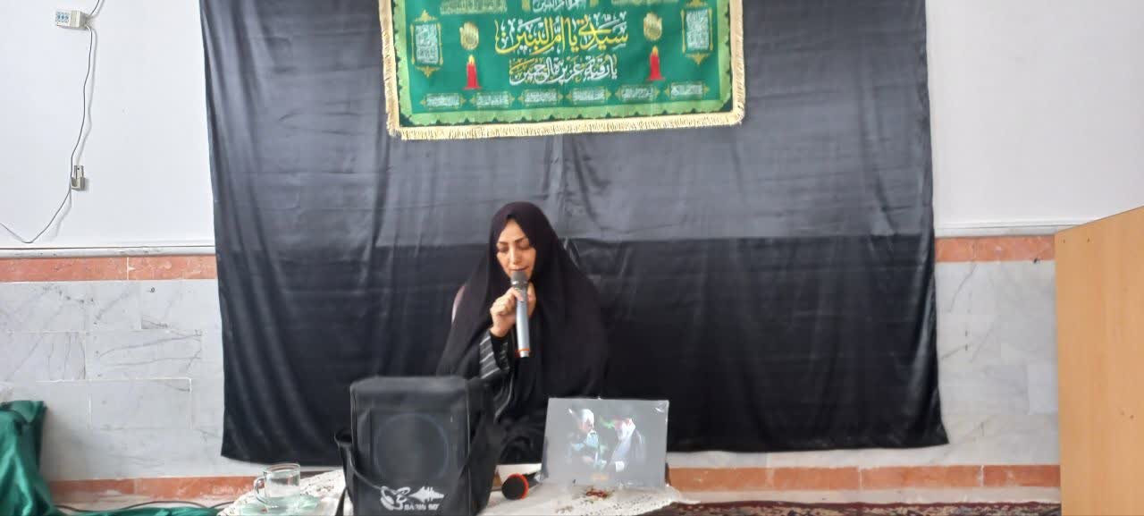 تصاویر/ مراسم‌ گرامیداشت وفات حضرت اُم البنین در مدرسه علمیه فاطمه‌الزهرا کشکوئیه