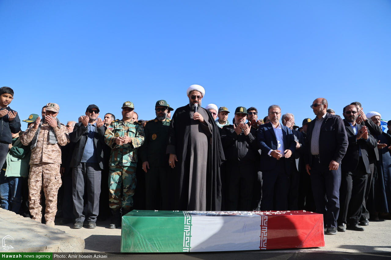 تصاویر / تشییع و تدفین پیکر مطهر شهید گمنام در مرکز آموزش سیدالشهداء(ع)