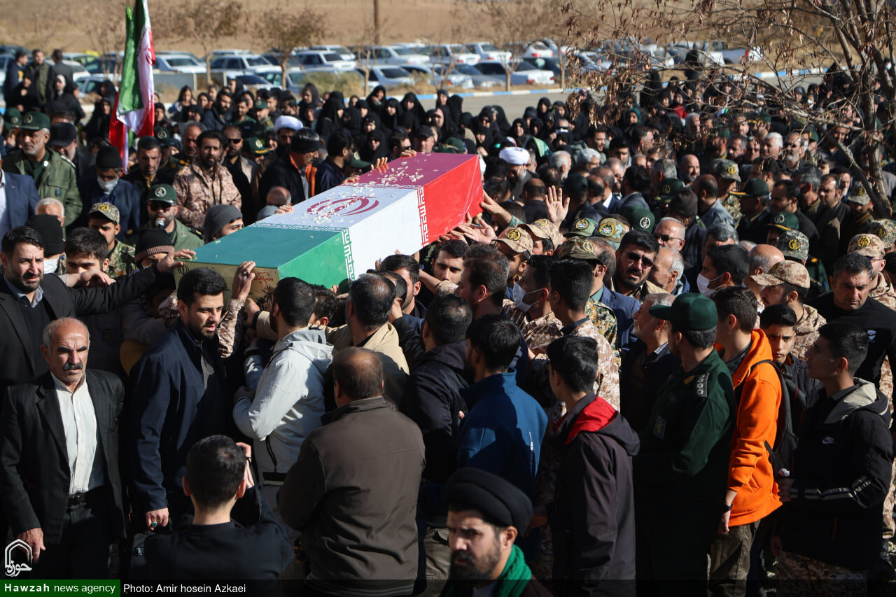 آیین وداع با شهید گمنام در مرکز آموزش سیدالشهداء(ع) برگزار شد