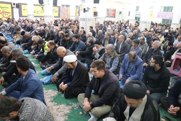 تصاویر/ نماز عبادی سیاسی جمعه در قرچک