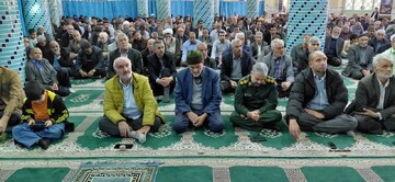 تصاویر/ اقامه نماز جمعه شهر انار