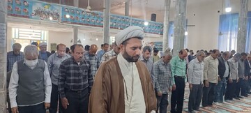 تصاویر/ اقامه نماز جمعه شهر نودژ