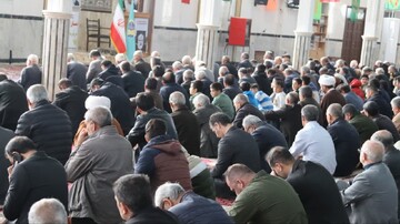 تصاویر/ اقامه نماز جمعه شاهین دژ