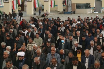 تصاویر/ اقامه نماز جمعه شهربابک