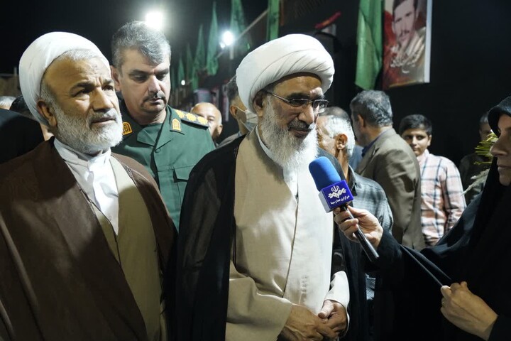 تصاویر/ یادواره ۳۵ شهید محله حسین آباد برازجان