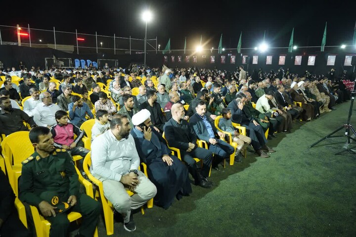 تصاویر/ یادواره ۳۵ شهید محله حسین آباد برازجان