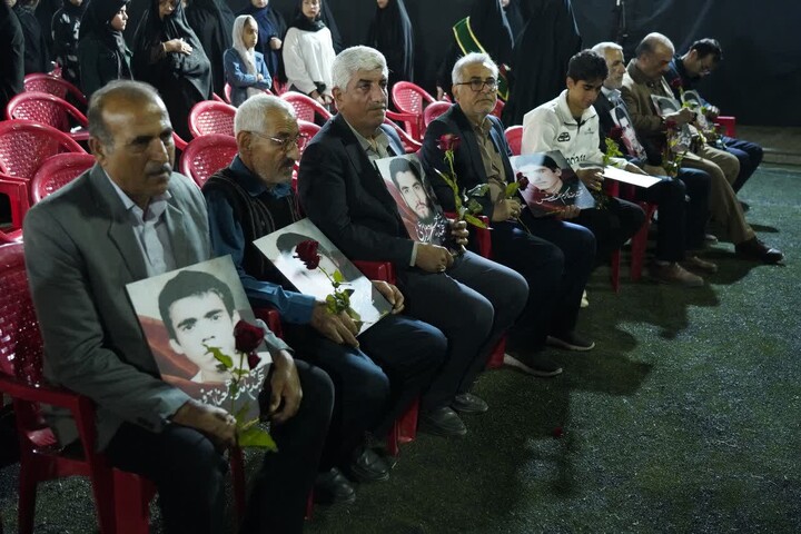 تصاویر/ یادواره ۳۵ شهید محله حسین آباد برازجان