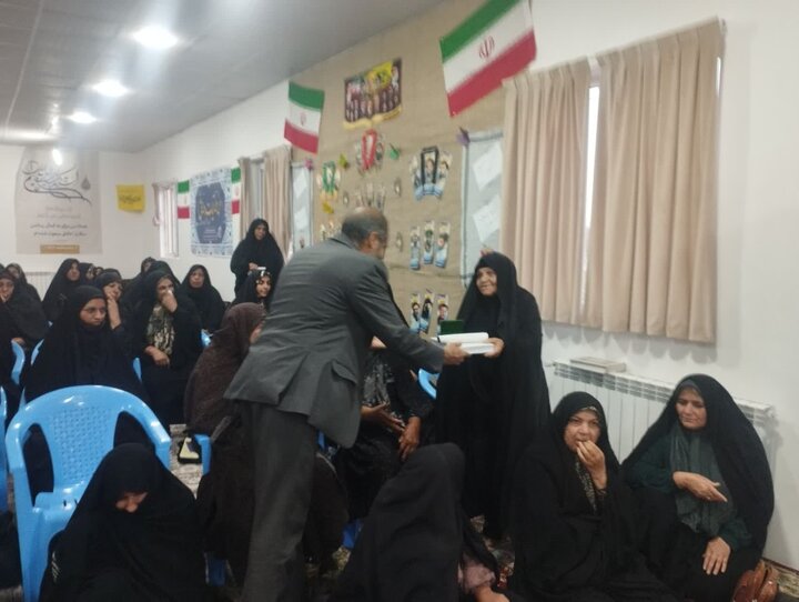 تصاویر/ مراسم سوگواری وفات حضرت ام البنین در مدرسه علمیه فاطمیه بردسیر