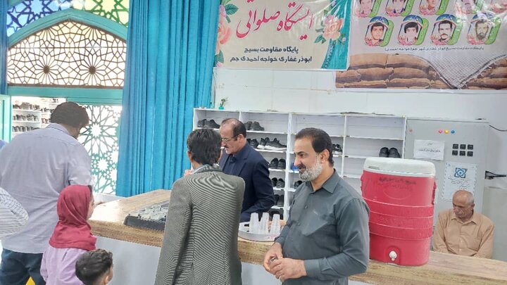 تصاویر/ آیین عبادی سیاسی نمازجمعه شهر جم