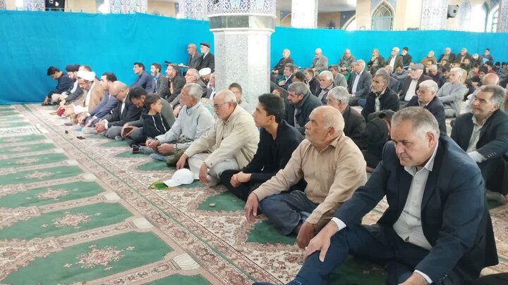 تصاویر/ اقامه نماز جمعه شهر کوهبنان