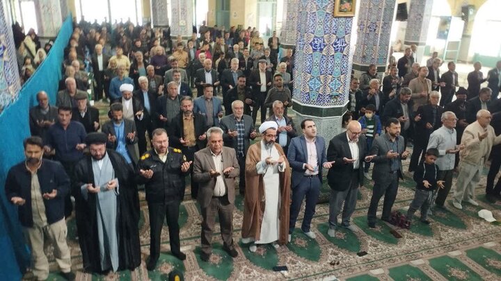 تصاویر/ اقامه نماز جمعه شهر کوهبنان