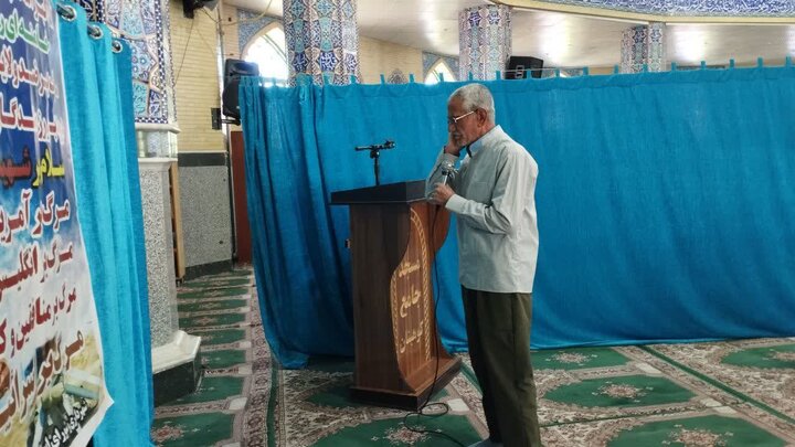 تصاویر/ اقامه نماز جمعه شهر کوهبنان