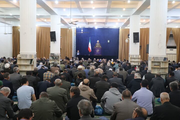 تصاویر/ نماز عبادی سیاسی جمعه در قرچک