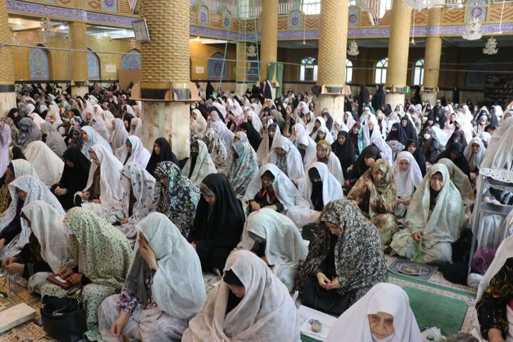 تصاویر/ نماز عبادی سیاسی جمعه در قرچک