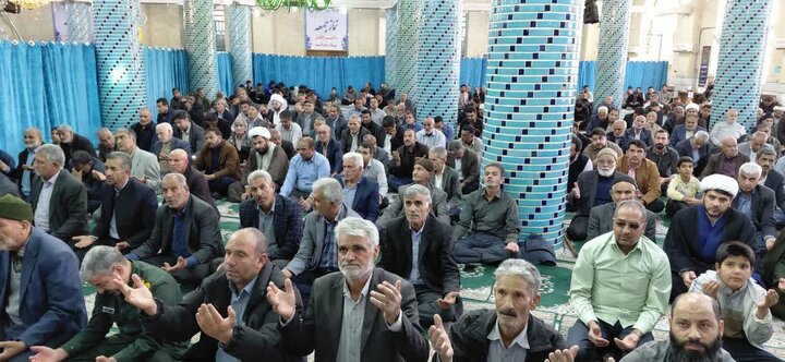 تصاویر/ اقامه نماز جمعه شهر انار