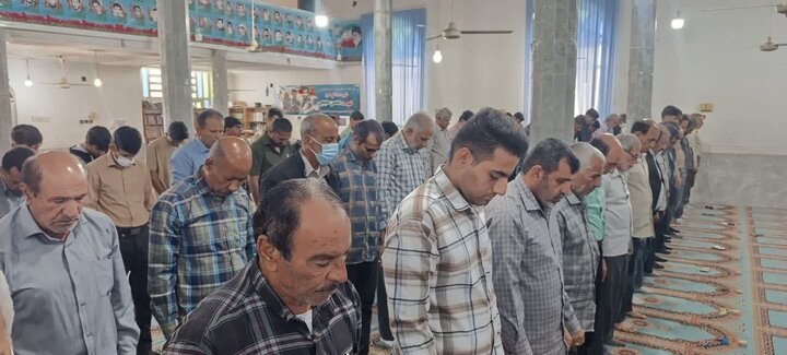 تصاویر/ اقامه نماز جمعه شهر نودژ