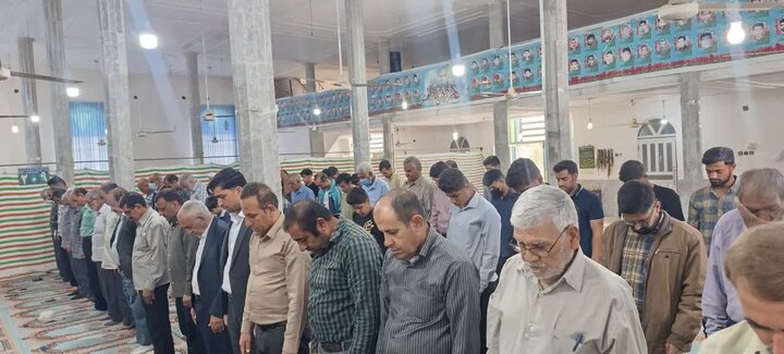 تصاویر/ اقامه نماز جمعه شهر نودژ