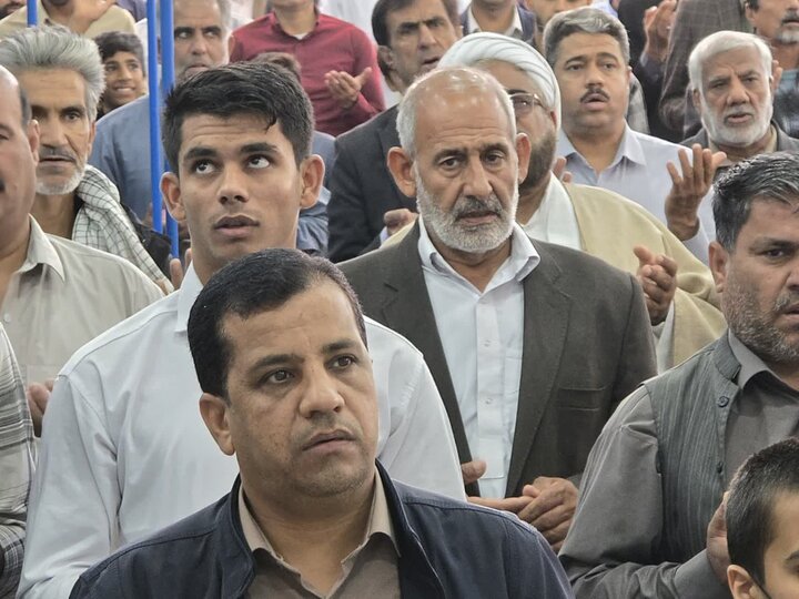 تصاویر/ اقامه نماز جمعه شهر ریگان