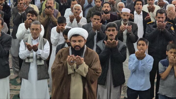 تصاویر/ اقامه نماز جمعه شهر ریگان