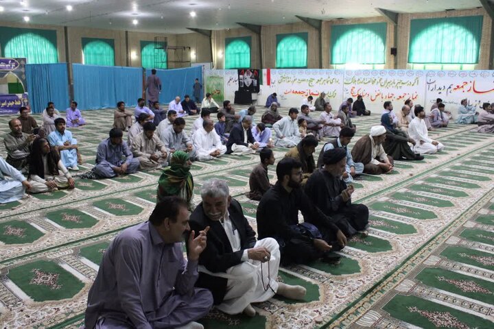 تصاویر/ آیین عبادی سیاسی نماز جمعه شهرستان دلگان