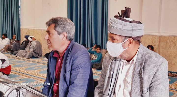 تصاویر/ آیین عبادی سیاسی نماز جمعه شهرستان نیمروز