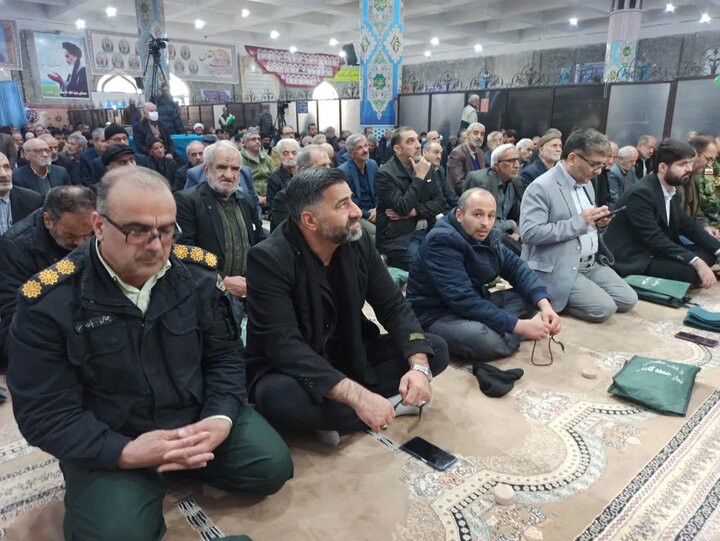 تصاویر/ نمازعبادی سیاسی جمعه کاشان