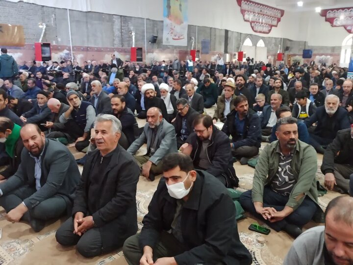 تصاویر/ نمازعبادی سیاسی جمعه کاشان