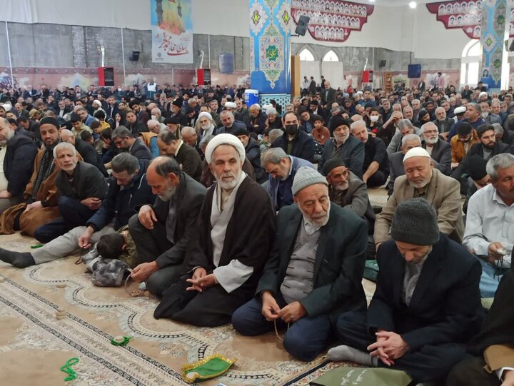 تصاویر/ نمازعبادی سیاسی جمعه کاشان