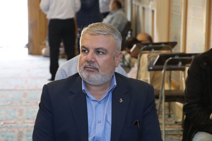 نماز جمعه خارگ به روایت تصویر