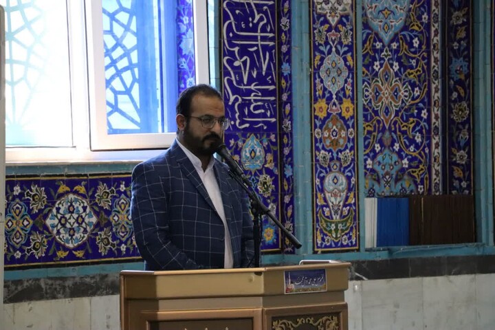 نماز جمعه خارگ به روایت تصویر