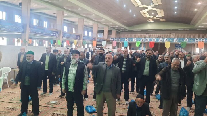 تصاویر/حضور پر شور مردم ولایت‌مدار خمین در نماز جمعه این شهرستان