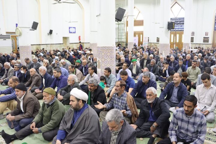 تصاویر/ برگزاری نماز جمعه شهرستان بافق
