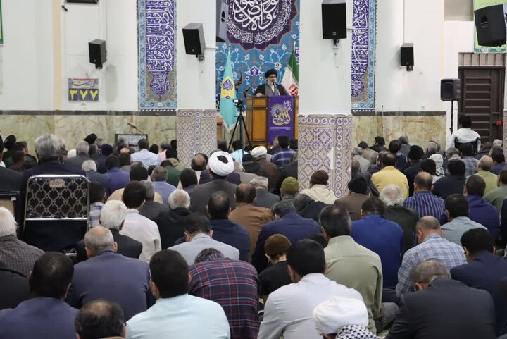 تصاویر/ برگزاری نماز جمعه شهرستان بافق