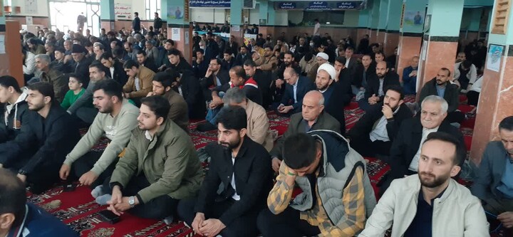 تصاویر/ اقامه نماز جمعه شهرستان پارس آباد