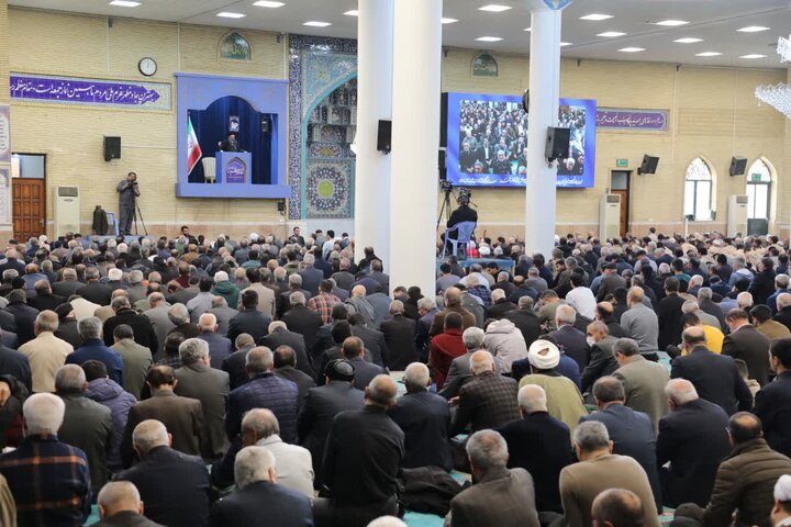 تصاویر/ اقامه نماز جمعه شهرستان ارومیه