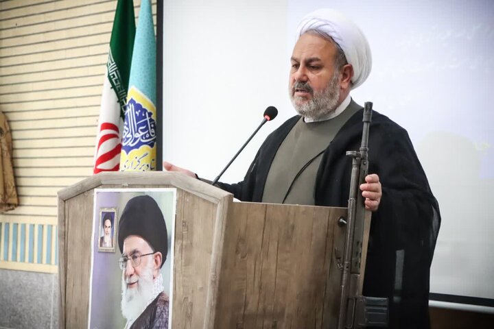 تصاویر/ آیین عبادی سیاسی نماز جمعه نوشین شهر