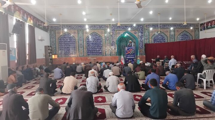 نمازجمعه امروز شهر سعدآباد به روایت تصویر